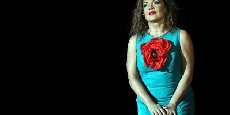 A veszprémi közönség Rost Andreát is láthatja a Tosca koncertszerű előadásában. Fotó: internet