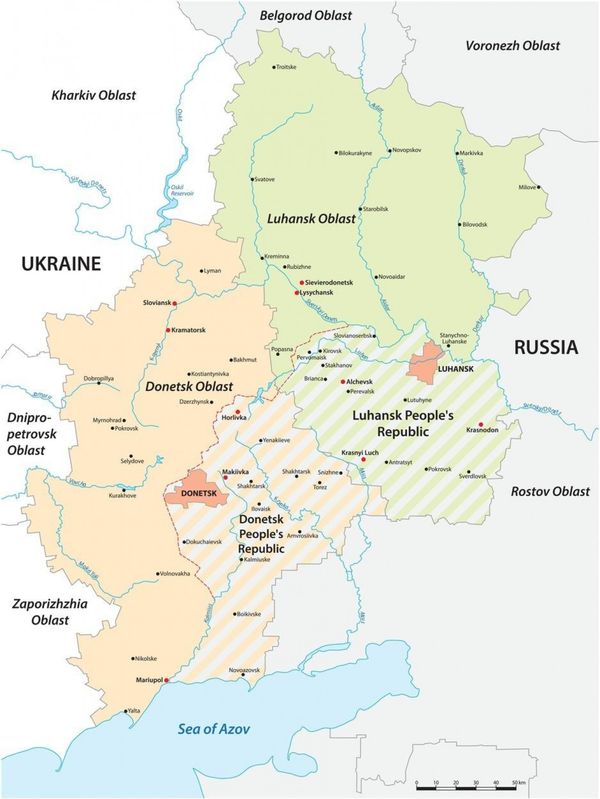 orosz invázió, Ukrajna: Elkezdődött az orosz invázió