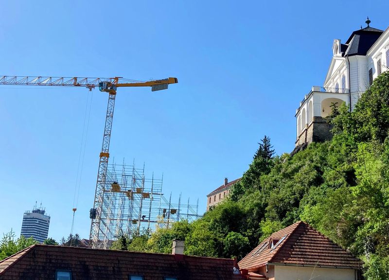 érseki palota, „Bábel tornya” az érseki palota alatt