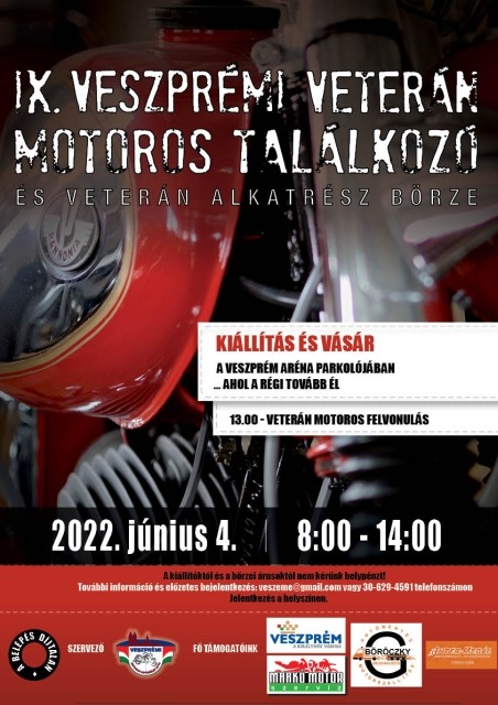 veterán motoros találkozó, Veterán motoros találkozó és börze