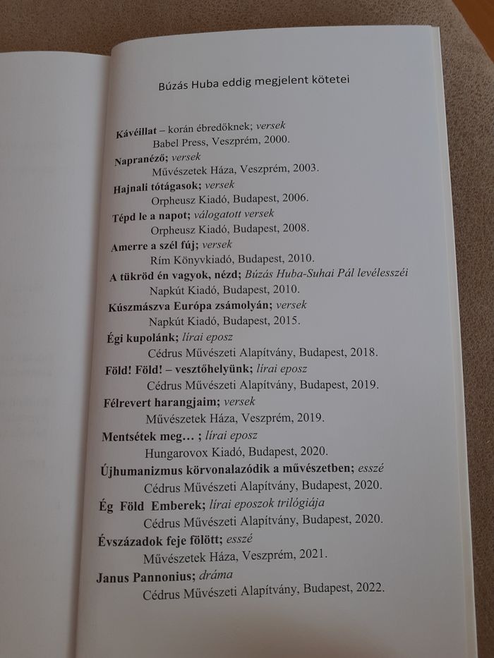 Búzás Huba, SZÜLETÉSNAP – Búzás Hubával új drámájáról, életművéről, gondolatairól